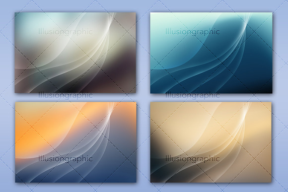12 Light Wave Backgrounds in Textures - product preview 1