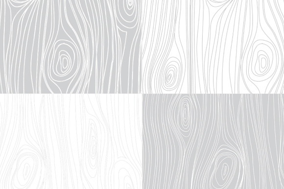 16 Woodgrain Patterns (Vector) in Patterns - product preview 1