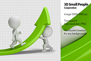 3D Small People - Cooperation