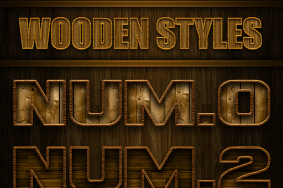 Wooden Layer Styles in Photoshop Layer Styles - product preview 8