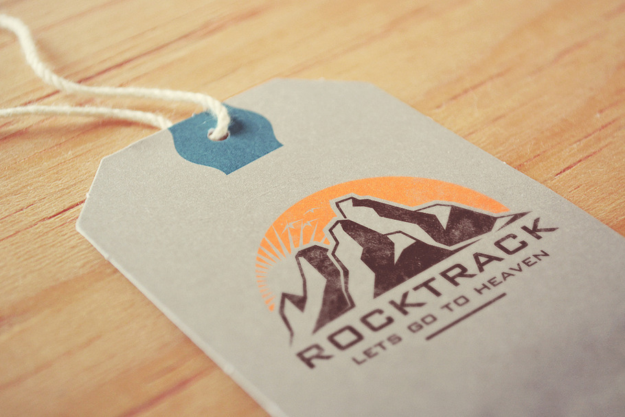 RockTrack Adventure Logo in Logo Templates - product preview 8