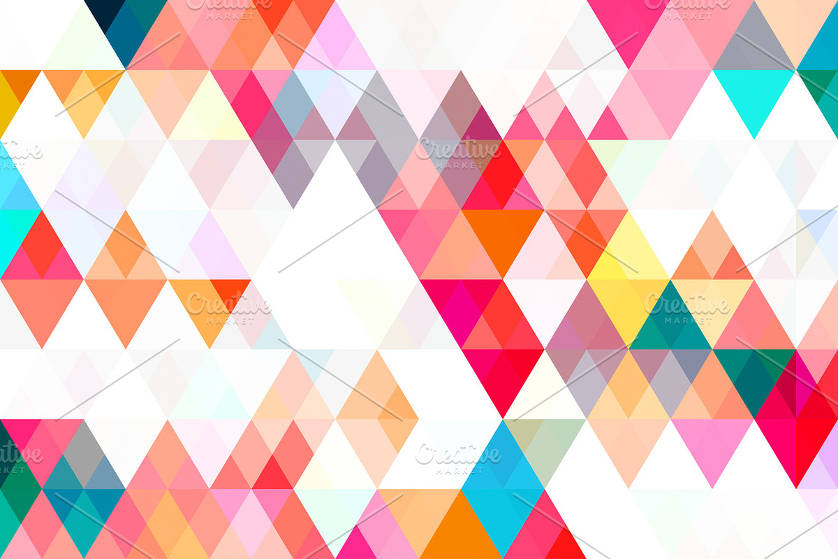 Triangle Color Pattern in Patterns - product preview 8