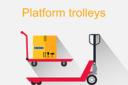 Platform Trolleys Icon