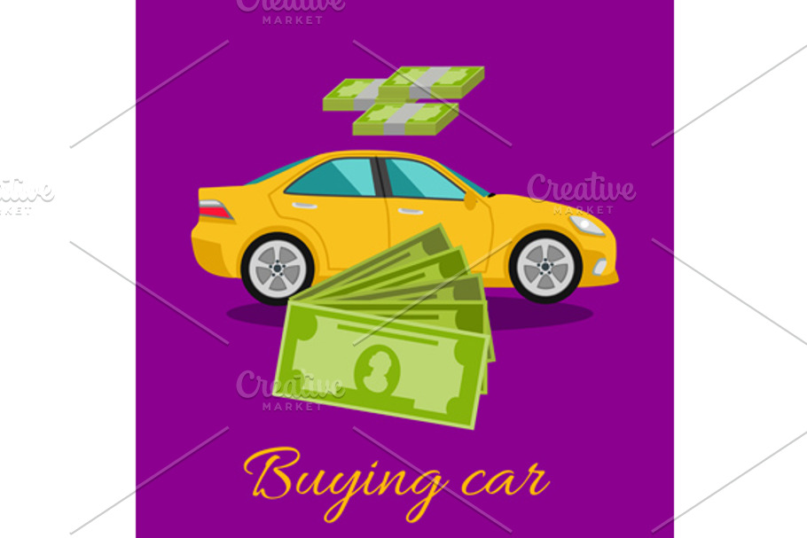 Buying Car Concept