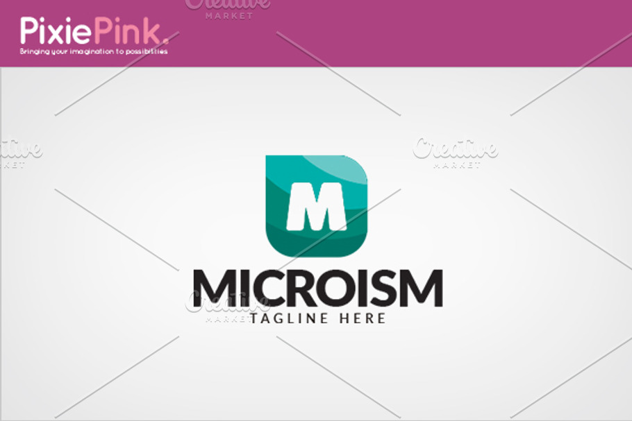 Microism Logo Template in Logo Templates - product preview 8