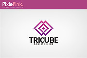 Tri Cube Logo Template