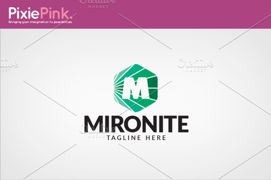 Mironite Logo Template in Logo Templates - product preview 8