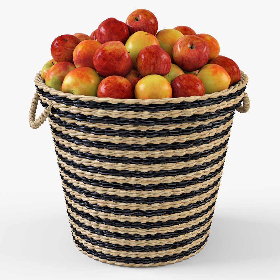 Wicker Apple Basket Ikea Maffens in Food - product preview 1