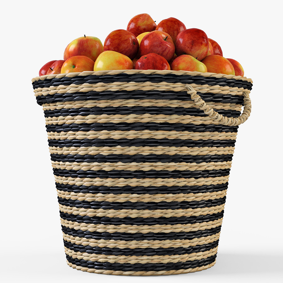 Wicker Apple Basket Ikea Maffens in Food - product preview 2