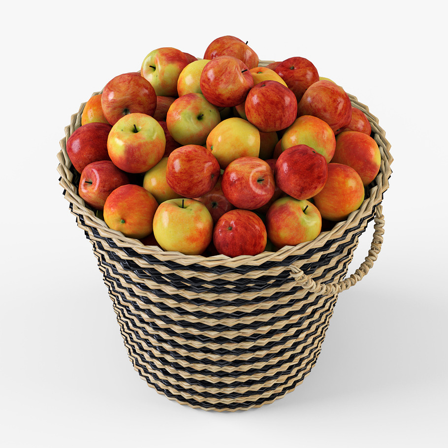 Wicker Apple Basket Ikea Maffens in Food - product preview 3