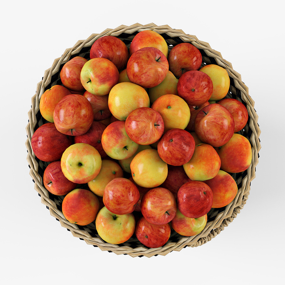 Wicker Apple Basket Ikea Maffens in Food - product preview 4