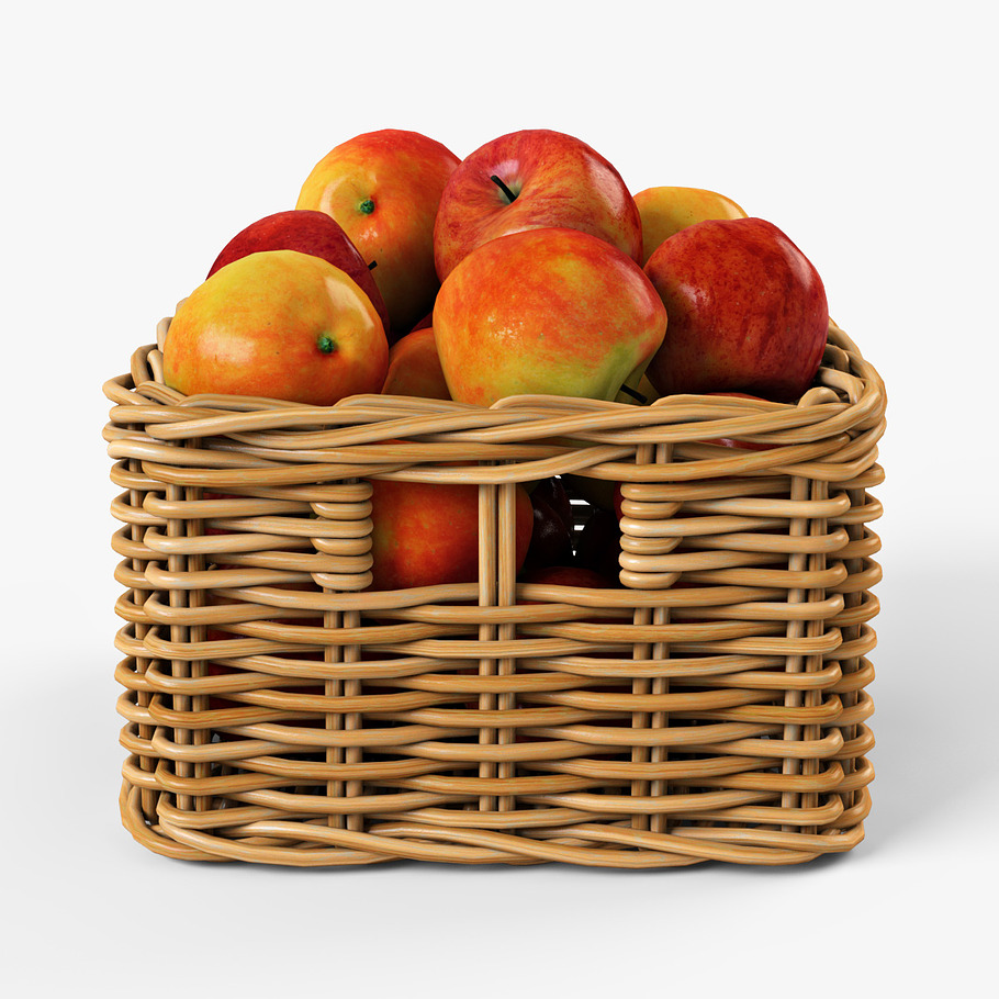 Apple Basket Ikea Byholma 1 Natural in Food - product preview 2
