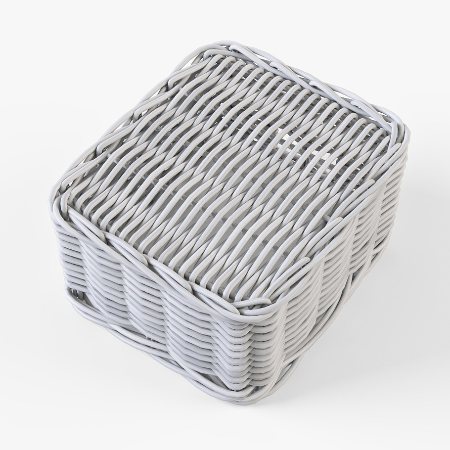 Apple Basket Ikea Byholma 1 White in Food - product preview 6