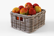 Apple Basket Ikea Byholma 1 Gray
