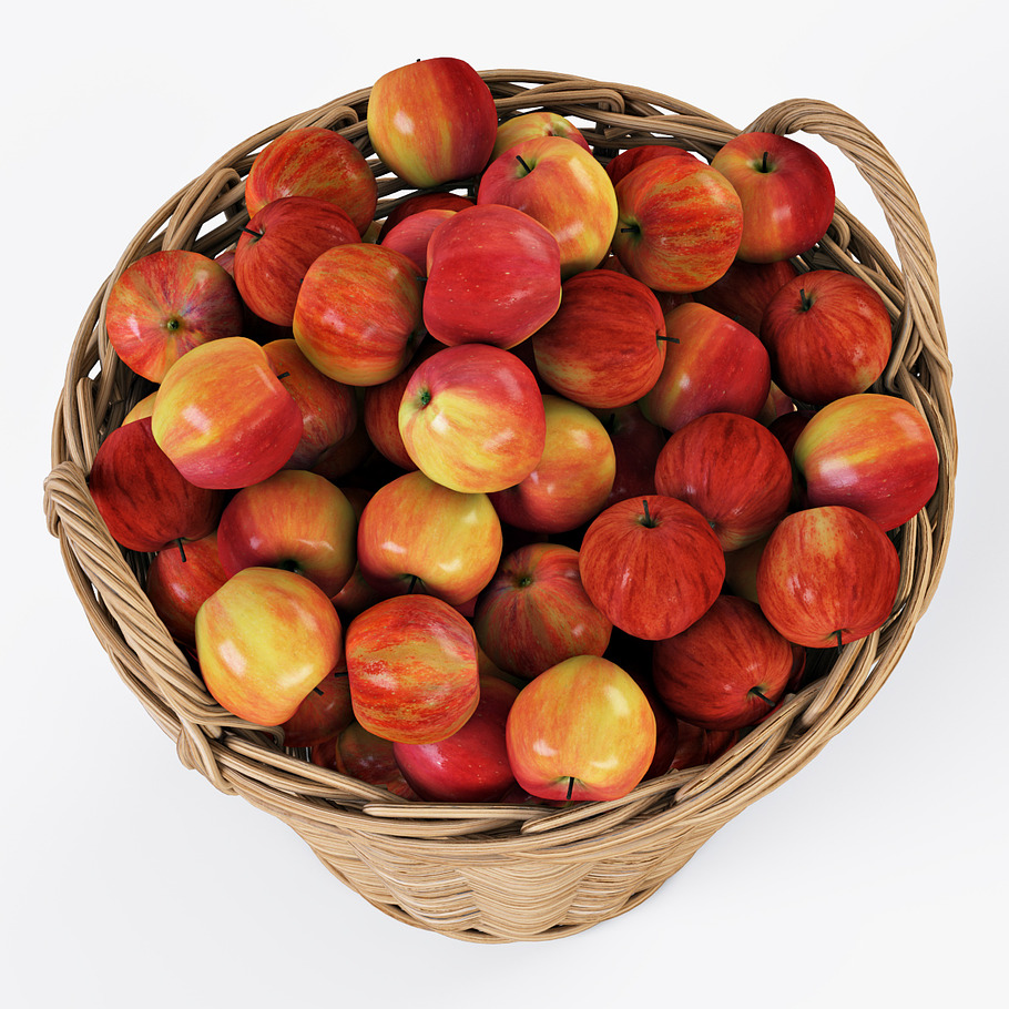 Basket Ikea Nipprig with Apples in Food - product preview 4