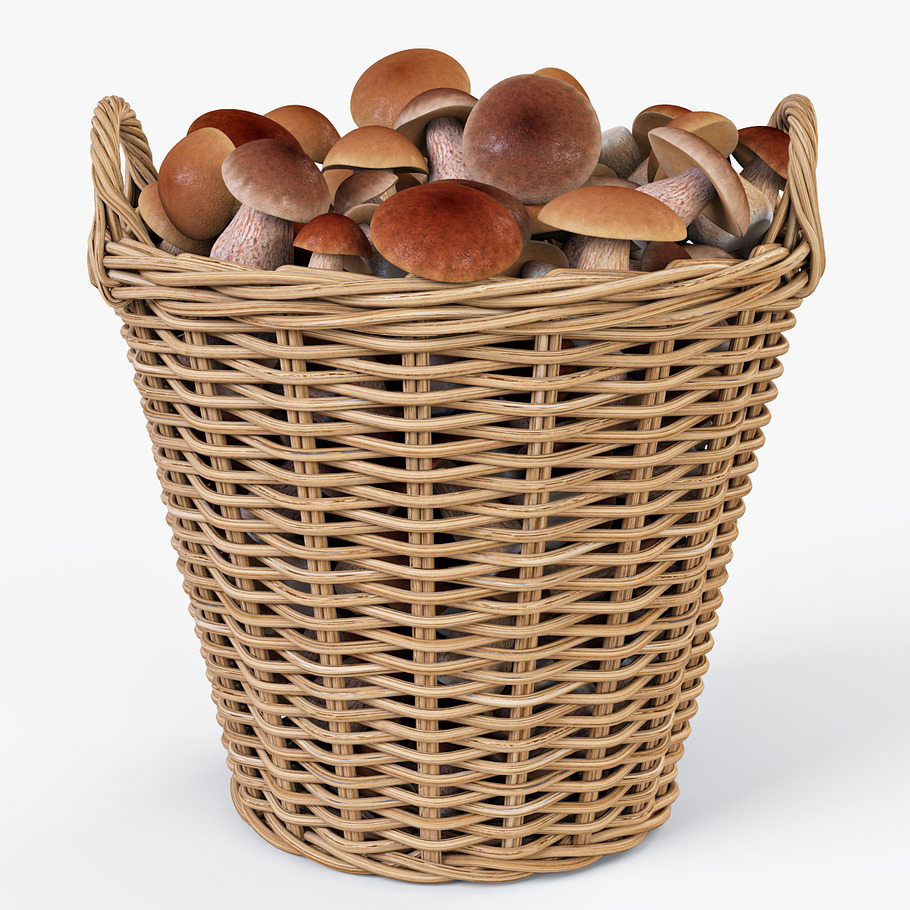 Basket Ikea Nipprig with Mushrooms in Food - product preview 2
