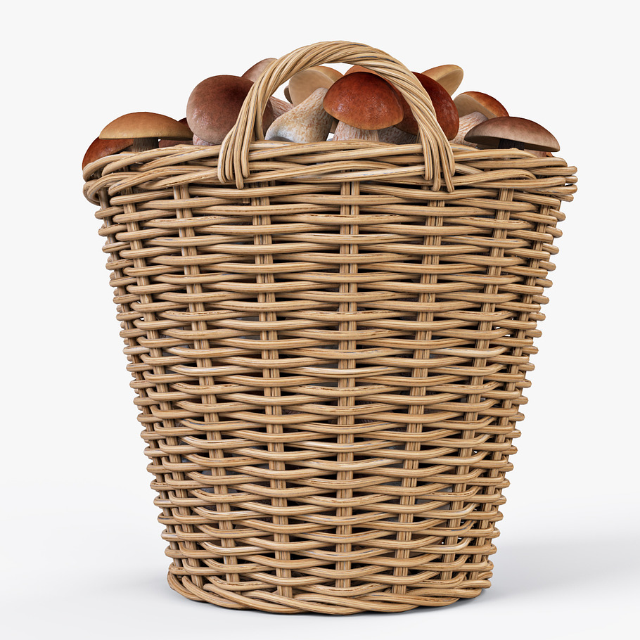 Basket Ikea Nipprig with Mushrooms in Food - product preview 3
