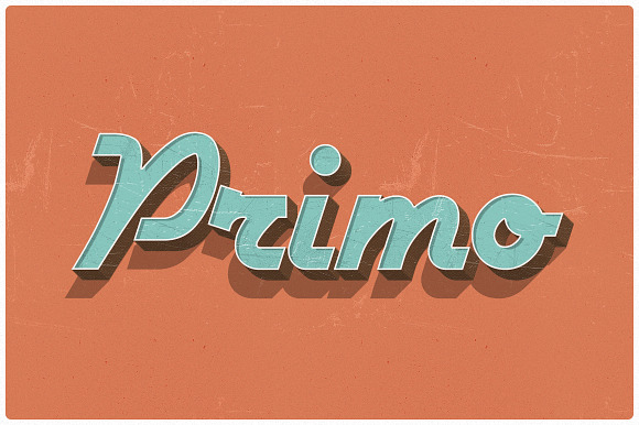 3D Retro Text Styles for Photoshop in Photoshop Layer Styles - product preview 2