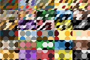 Random Color Circle Patterns