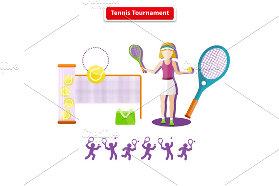 Tennis Tournament Concept