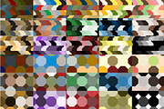 Random Color Octagon Patterns