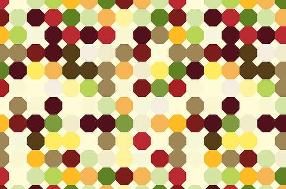 Random Color Octagon Patterns in Patterns - product preview 1