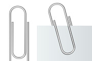 Metal paper clip