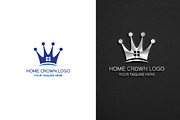 Crown Home logo Template