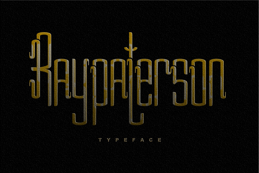 Ray Paterson Typeface in Blackletter Fonts - product preview 8