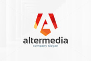 Alter Media Logo Template