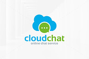 Cloud Chat Logo Template