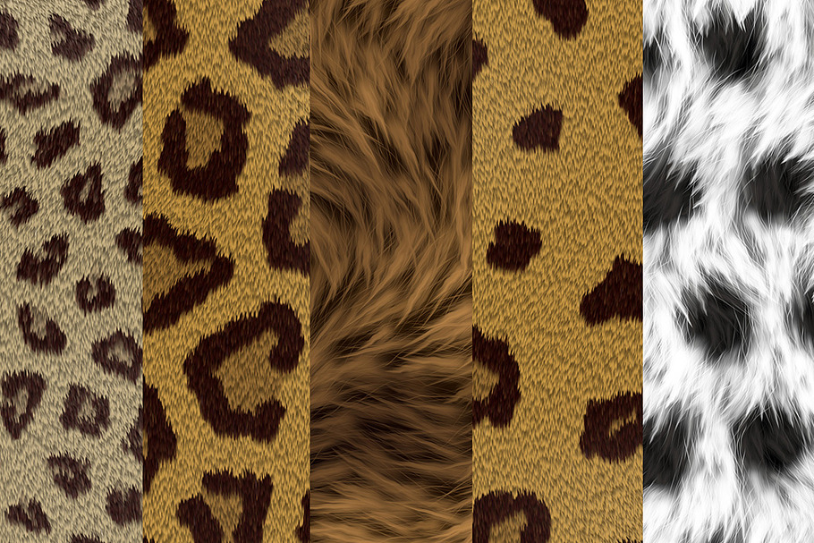 Animal fur textures in Textures - product preview 8