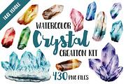 Watercolor Crystal Creation Kit