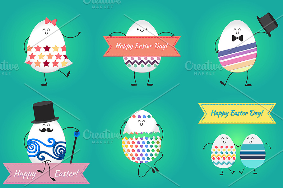 Happy Easter Eggs in Objects - product preview 8
