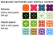 Seamless patterns and digital papers