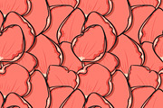 Seamless pattern rose.Flower pattern