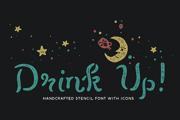 Drink Up in Display Fonts - product preview 1