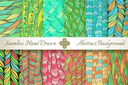 12 Seamless Floral Patterns