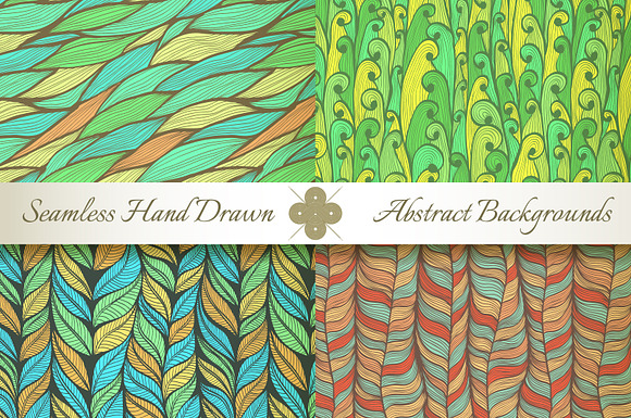 12 Seamless Floral Patterns in Patterns - product preview 3