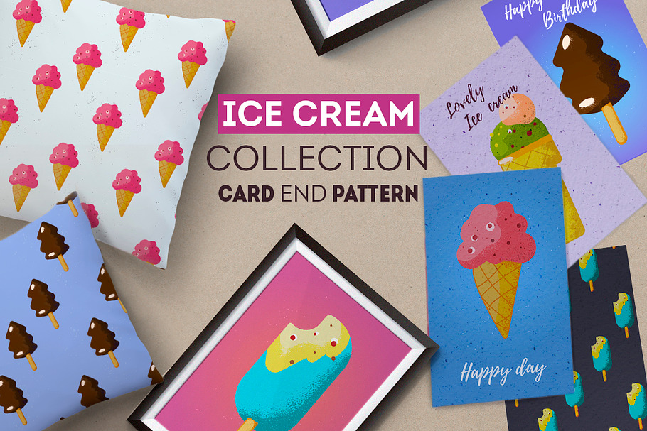  Ice Cream noise collection in Illustrations - product preview 8