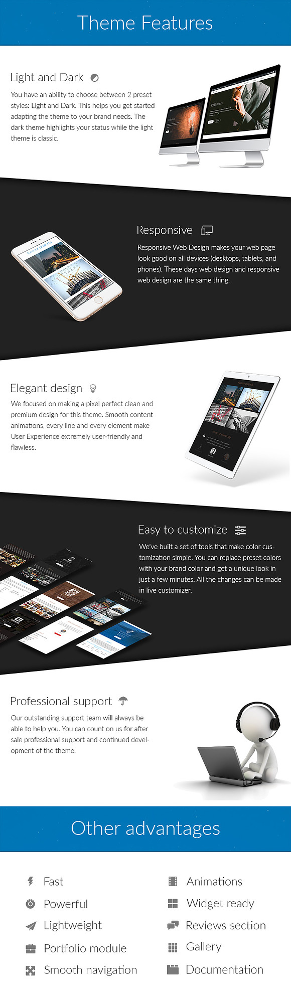 SD Business - WordPress Theme in WordPress Business Themes - product preview 2