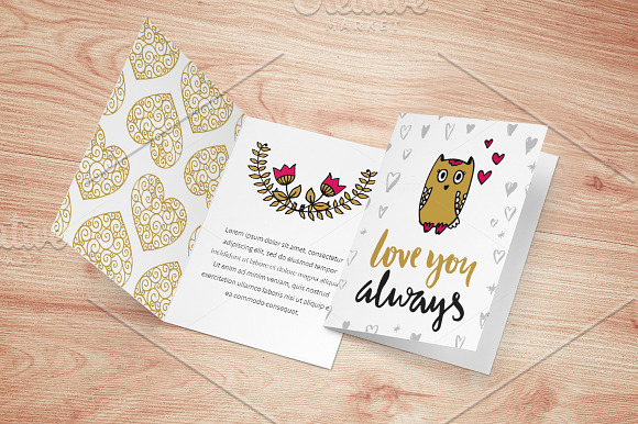 60 Valentine's Day Romantic Cards #4 in Illustrations - product preview 3