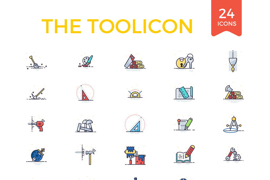 24 Toolicons