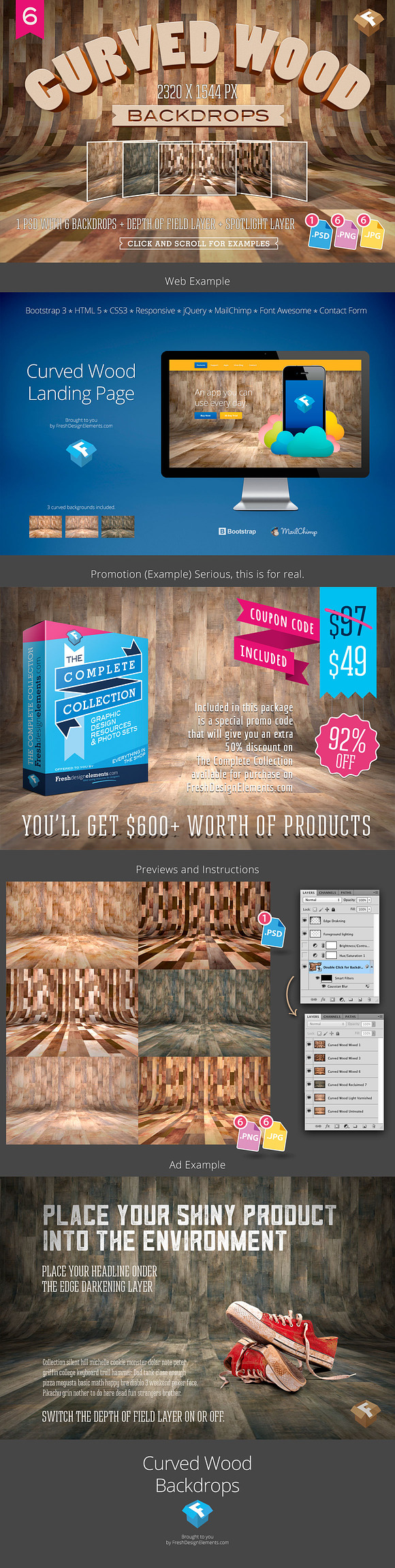 90% Off Best Sellers Design Bundle in Photoshop Layer Styles - product preview 7