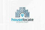 House Locate Logo Template
