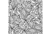 Abstract Paisley Pattern