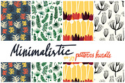 40 minimalistic patterns bundle